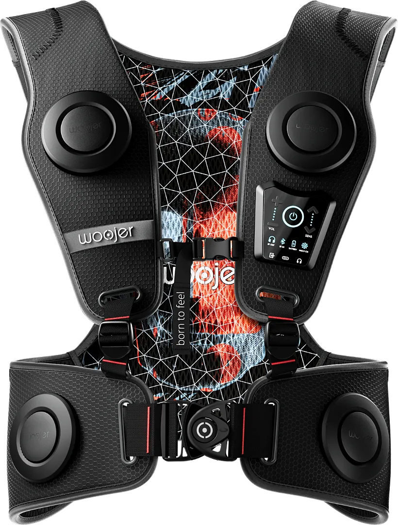 VEST - Limitierte Auflage Waschbares Designer-Futter - Punktmatrix
